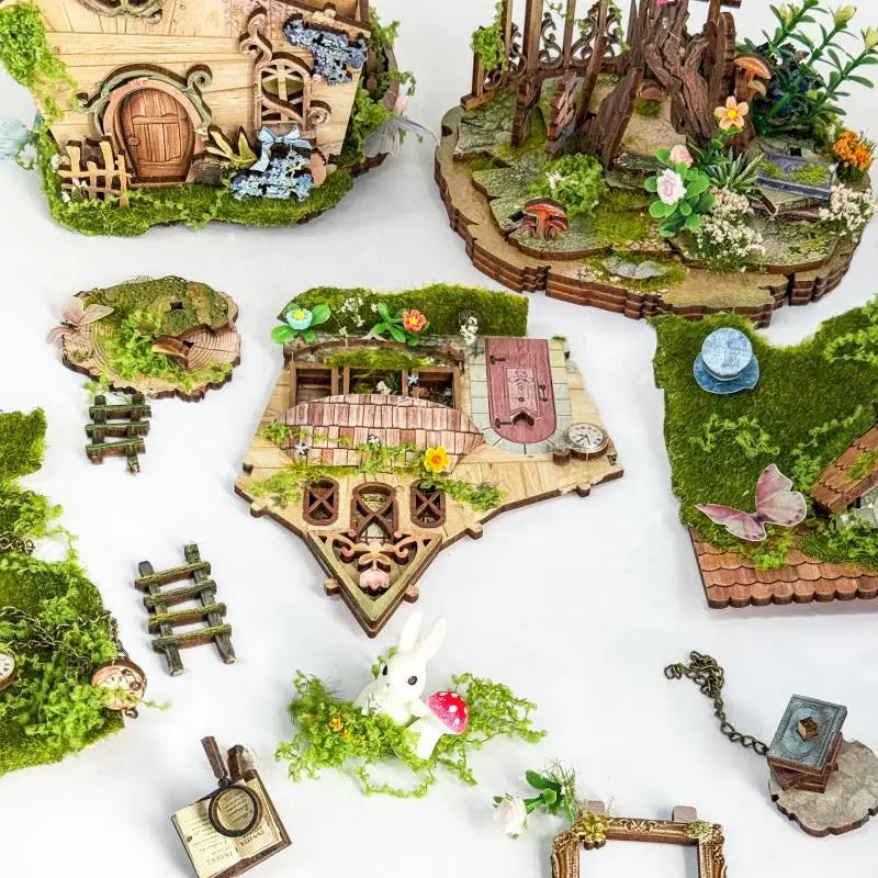 TREEHOUSE-S DIY Miniature House Kit