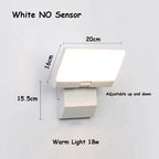 VisorGlow — Adjustable Outdoor Motion Sensor Wall Light