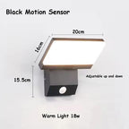 VisorGlow — Adjustable Outdoor Motion Sensor Wall Light
