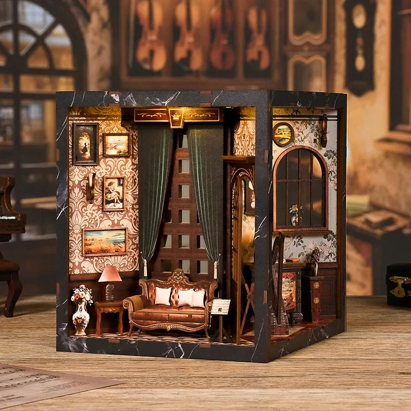 European Melody Box DIY Book Nook Kit