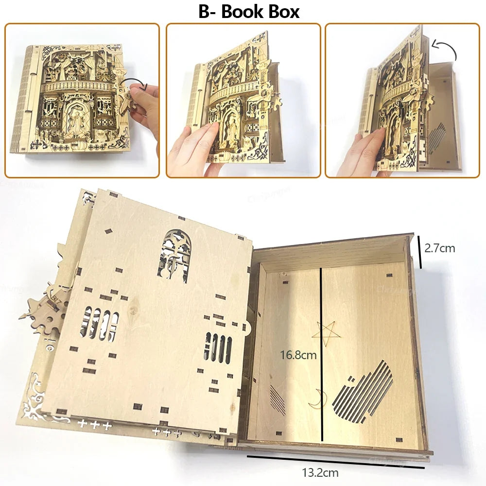 Book of Secrets DIY Miniature House Kit