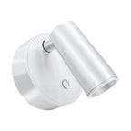 Rechargeable Wall Light Magnetic, Wireless LED Wall Sconce, 360° Rotating Reading Spotlight, No Wiring
