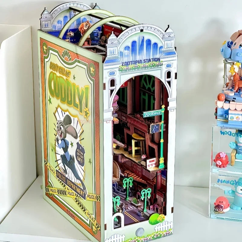 Zootopia DIY Miniature House Kit