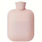 Hot Water Bottle with Soft Cover 1000ml, Non-Slip Grip Hot Water Bag, Leak-Proof