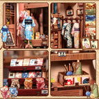 Sakura Kimono Shop DIY Book Nook Kit
