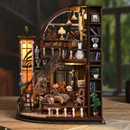 Bacchus Bookstore DIY Miniature House Kit