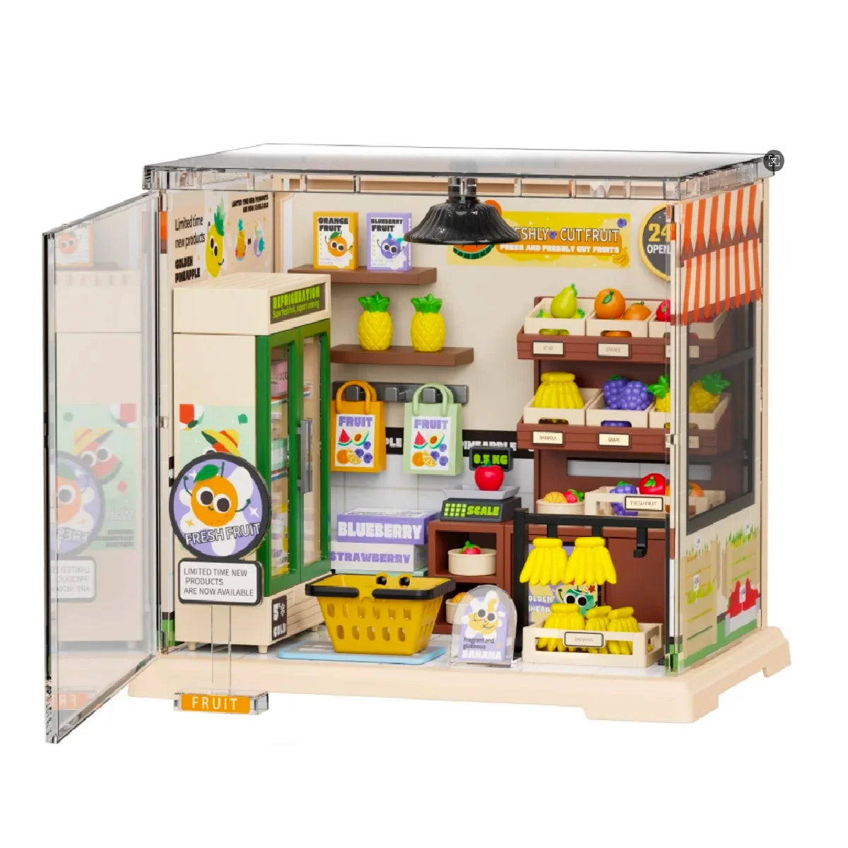 Store Bedroom Kitchen DIY Miniature House Kit