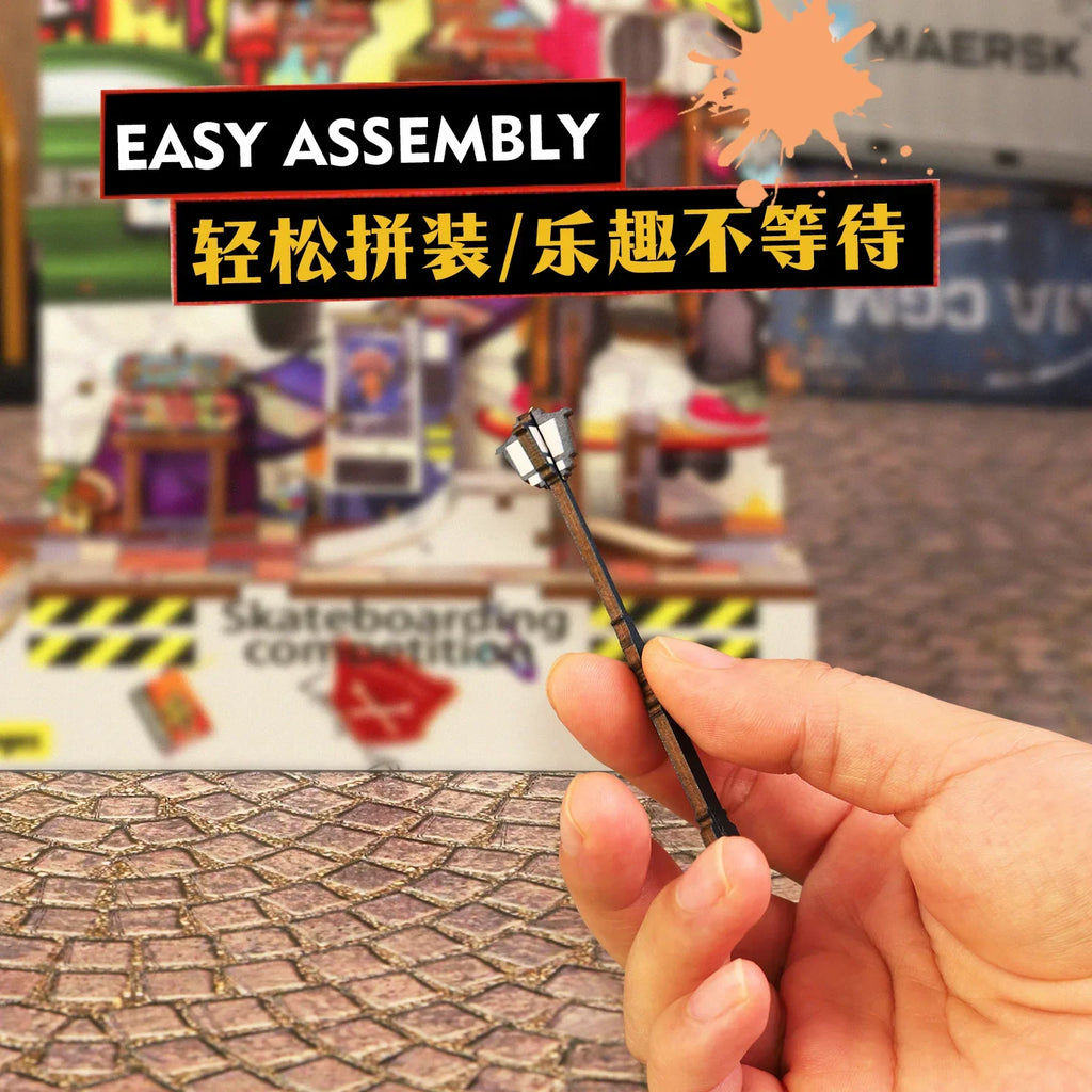 Skatepark DIY Diorama Kit