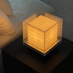Shoji Cube Table Lamp