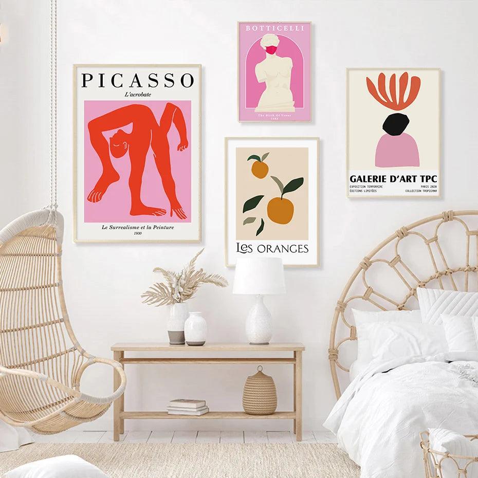 Pink Picasso Prints