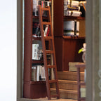 Library DIY Miniature House Kit