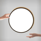 SlimGlow Ultra-Thin LED Ceiling Light — Flush Mount, 3 Colors, Multiple Sizes & Finishes