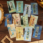 ArtMark Van Gogh Irises — Brass Metal Bookmark
