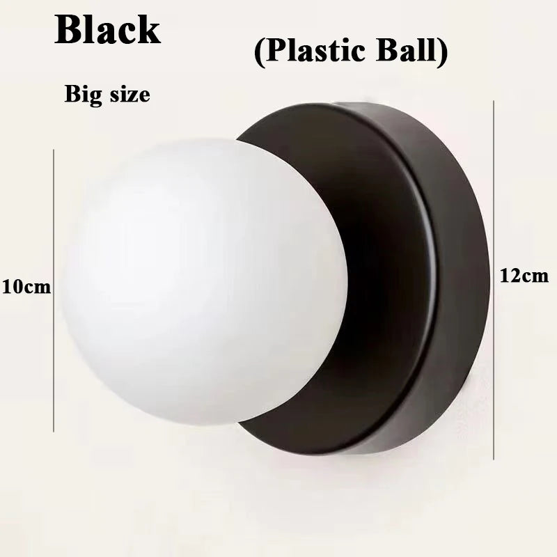 DotGlow — Colorful Globe LED Wall Sconce
