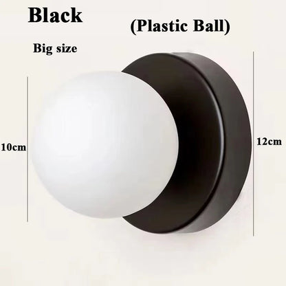 DotGlow — Colorful Globe LED Wall Sconce