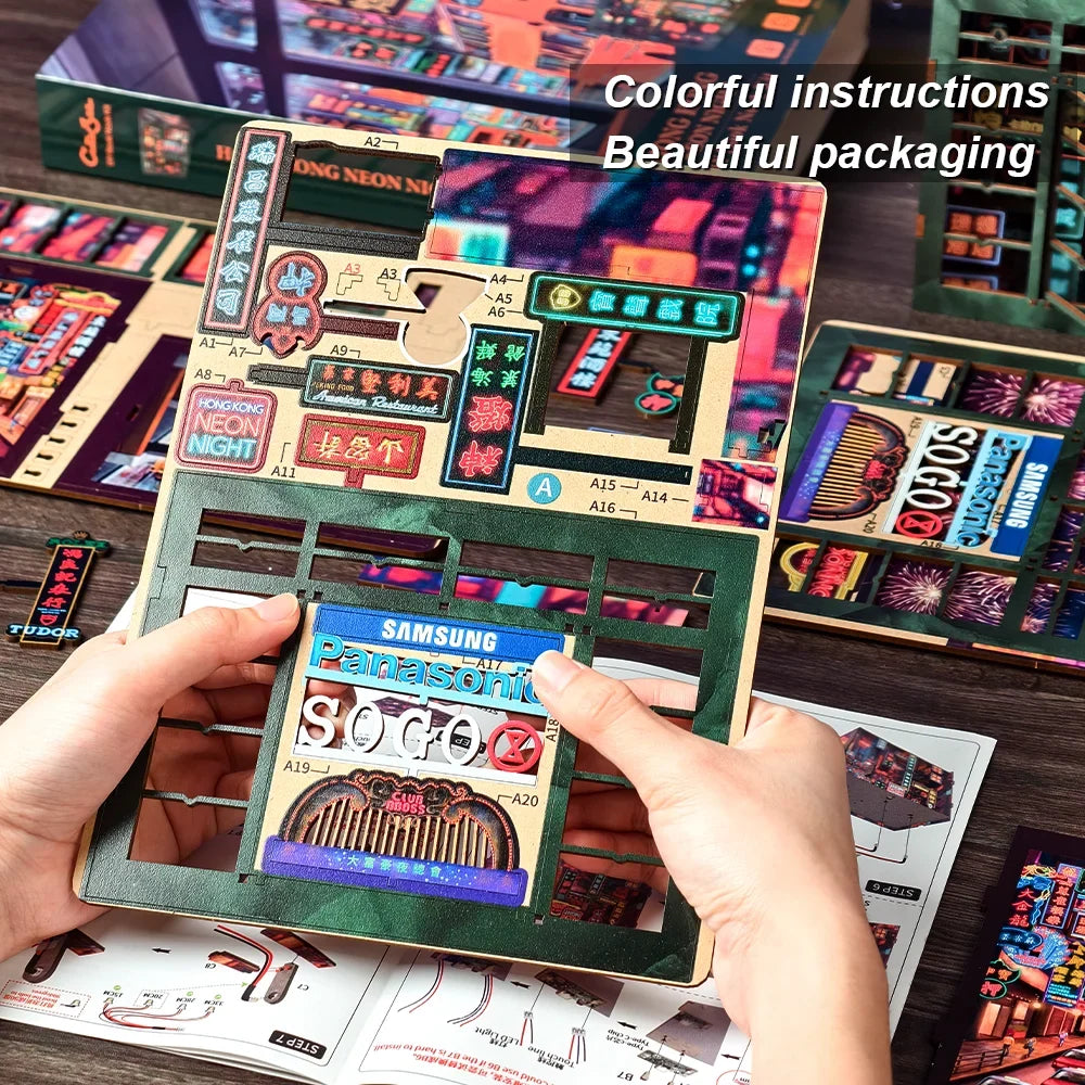 Christmas Party DIY Book Nook Kit