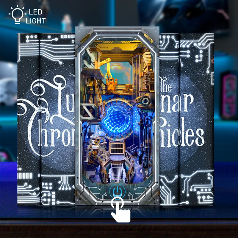 Planetary Era 3D DIY Book Nook Kit