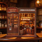 Timeworn Tavern DIY Book Nook Kit with Light