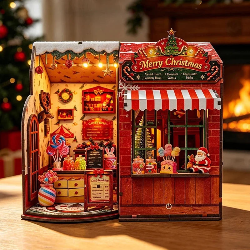 Christmas Candy House DIY Miniature House Kit