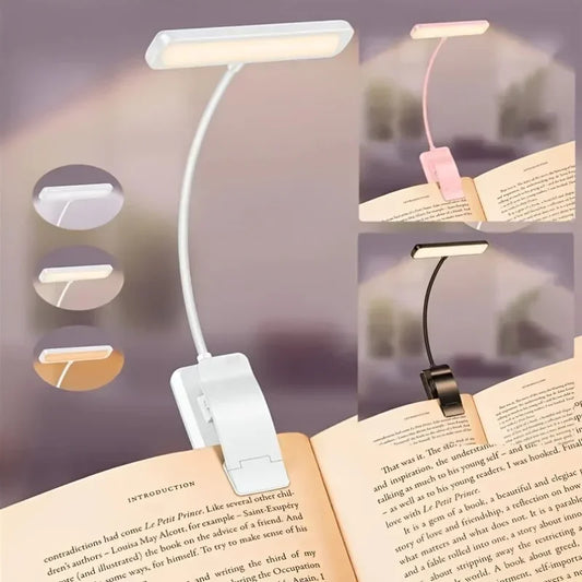 FlexGlow — Rechargeable Gooseneck LED Book Light