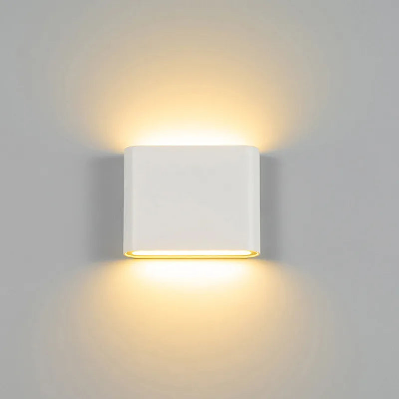 PillowGlow — Rounded Outdoor LED Wall Sconce