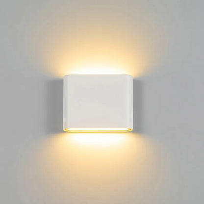 PillowGlow — Rounded Outdoor LED Wall Sconce