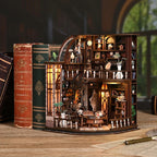 Bacchus Bookstore DIY Miniature House Kit