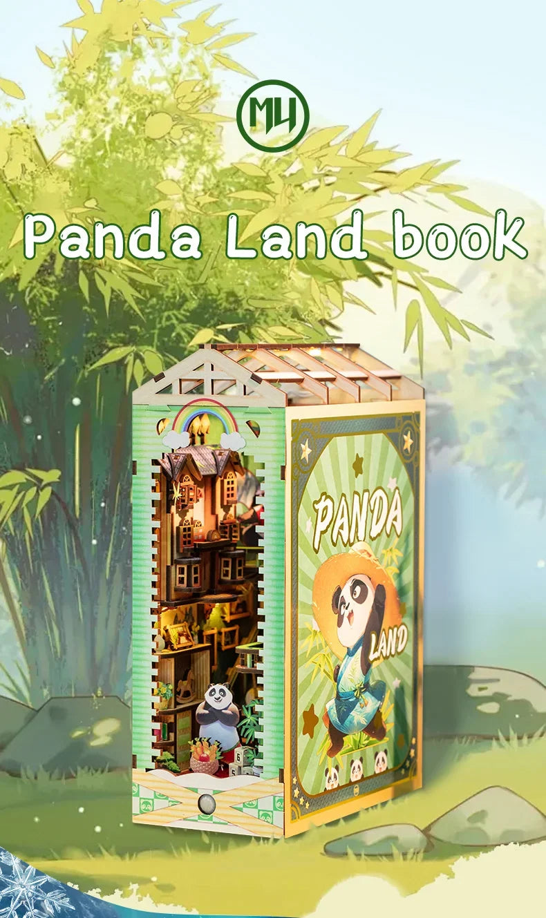 Panda Land DIY Miniature House Kit