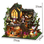 Spooky Cottage DIY Dollhouse Kit