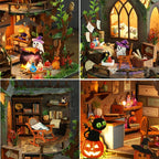 Spooky Cottage DIY Dollhouse Kit