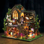 Spooky Cottage DIY Dollhouse Kit