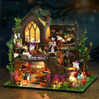 Spooky Cottage DIY Dollhouse Kit