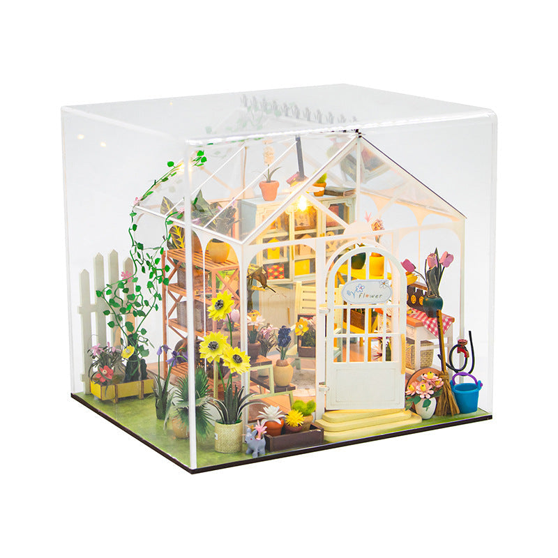 Sunshine Flower Garden DIY Miniature House Kit