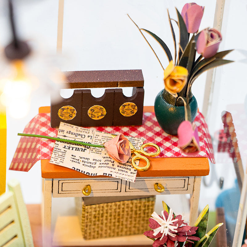 Sunshine Flower Garden DIY Miniature House Kit