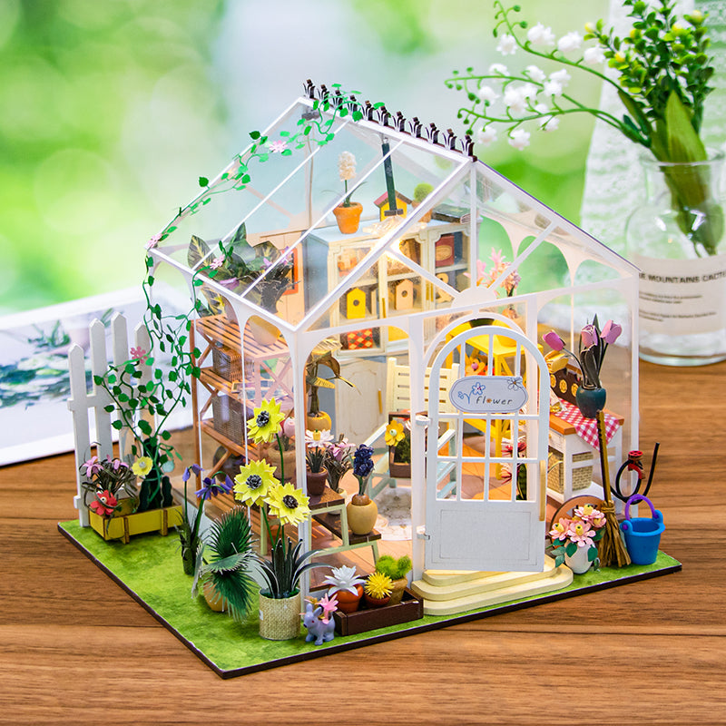 Sunshine Flower Garden DIY Miniature House Kit