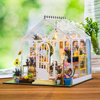 Sunshine Flower Garden DIY Miniature House Kit