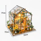Sunshine Flower DIY Miniature House Kit