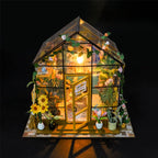 Sunshine Flower DIY Miniature House Kit