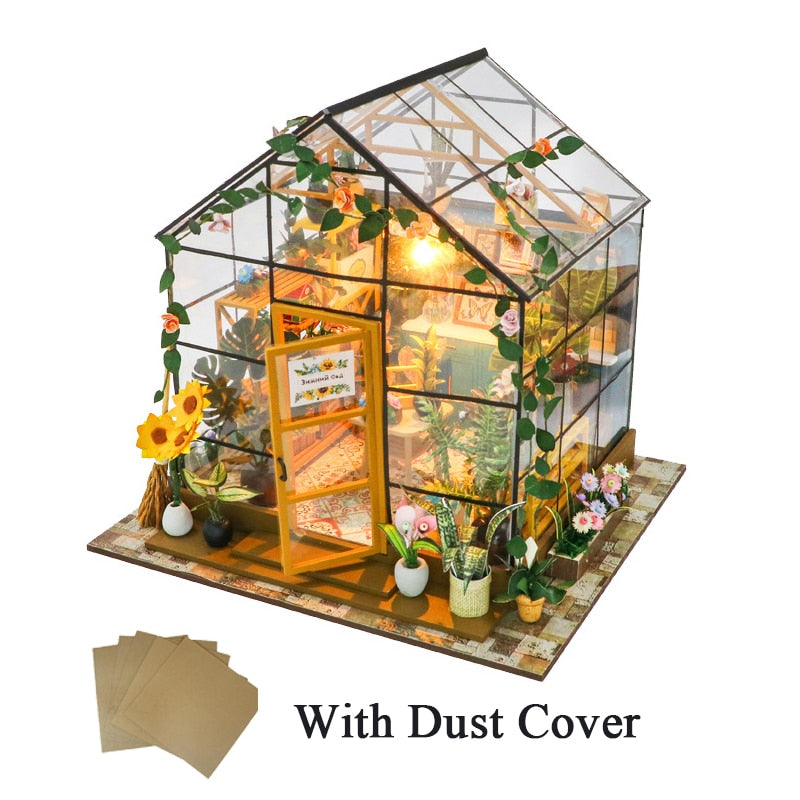 Sunshine Flower DIY Miniature House Kit