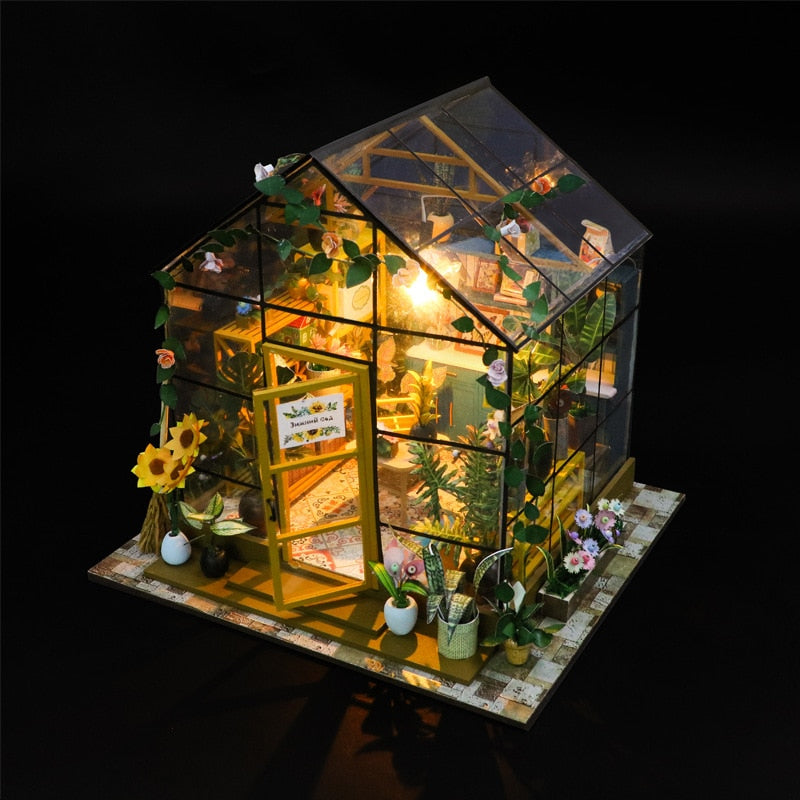 Sunshine Flower DIY Miniature House Kit