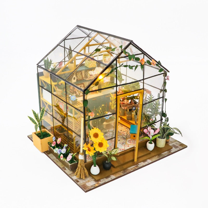 Sunshine Flower DIY Miniature House Kit