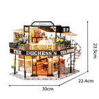 The Duchesss Tea Room DIY Dollhouse Kit