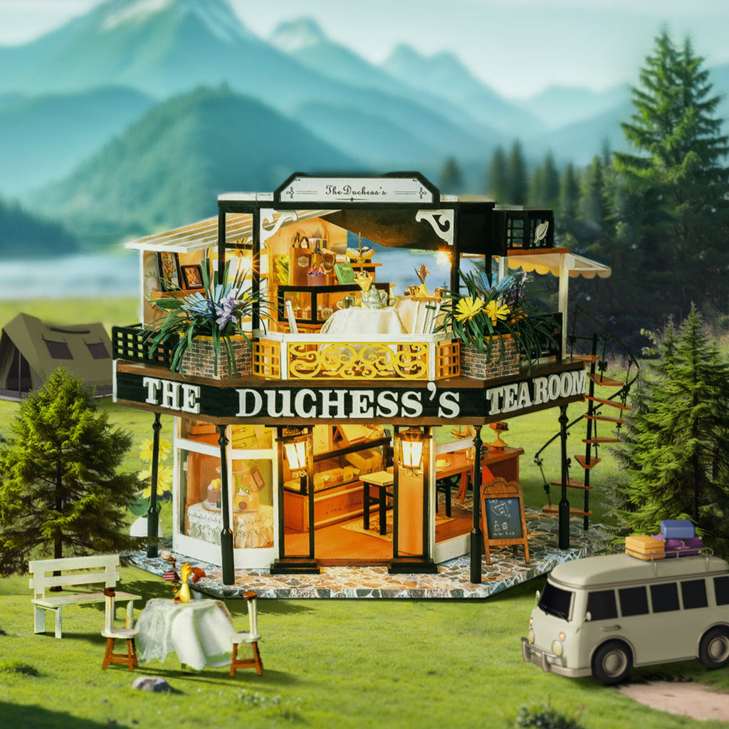 The Duchesss Tea Room DIY Dollhouse Kit
