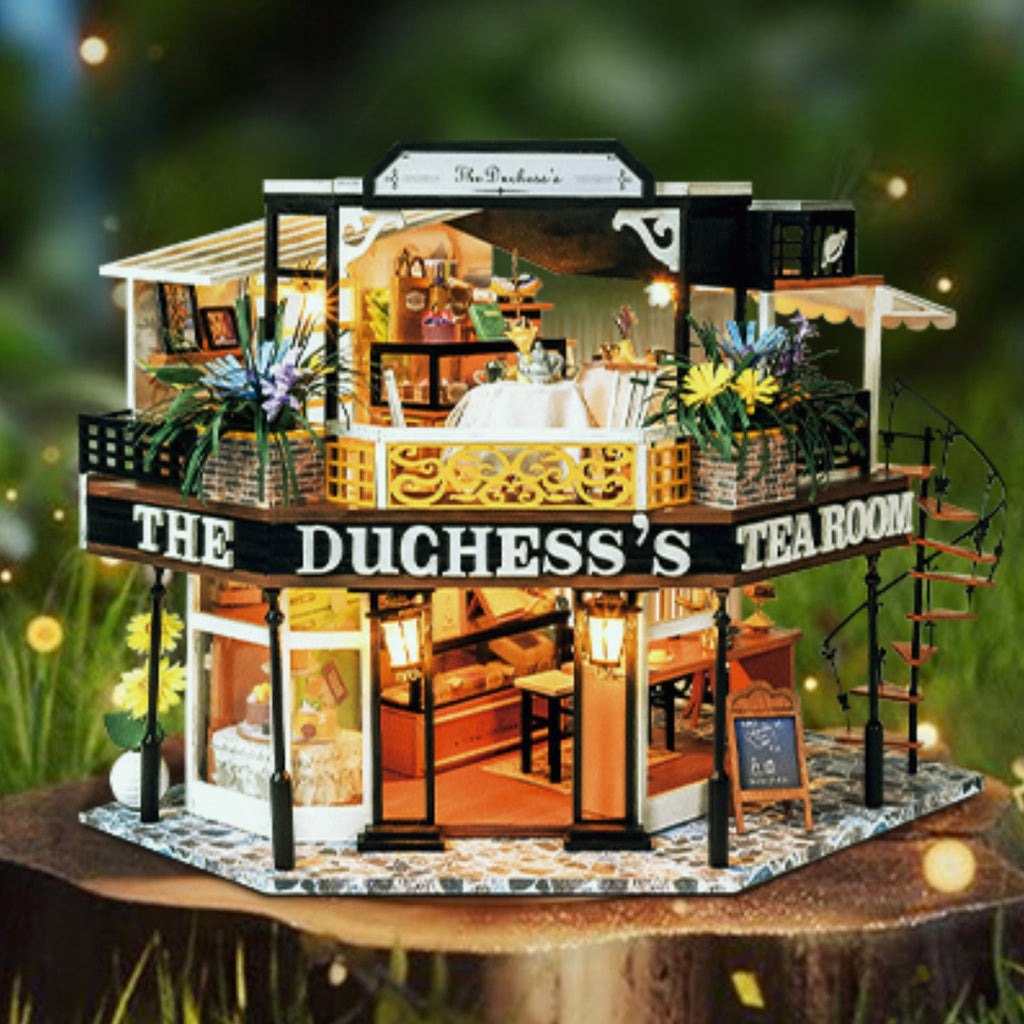 The Duchesss Tea Room DIY Dollhouse Kit