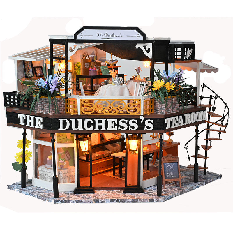 The Duchesss Tea Room DIY Dollhouse Kit