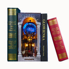 The Secret Scroll Of The Galaxy DIY Wooden Book Nook Kit