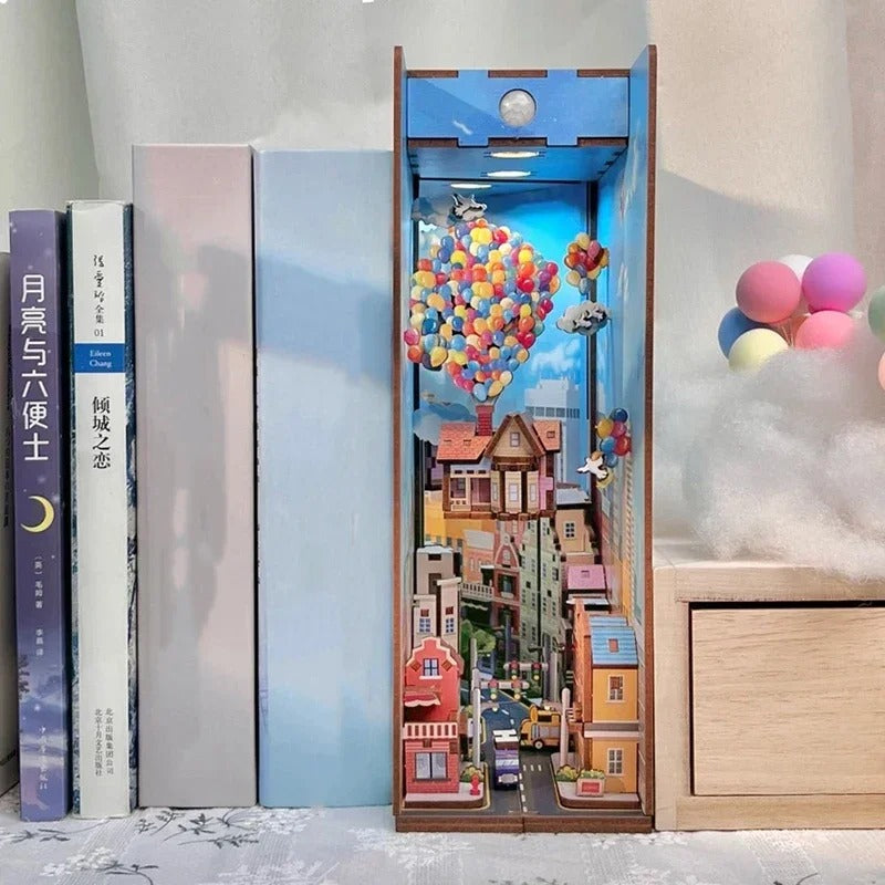 Travel With The Wind Up Movie Themed DIY Book Nook Kit