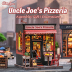 Uncle Joe's Pizzeria DIY Book Nook Kit