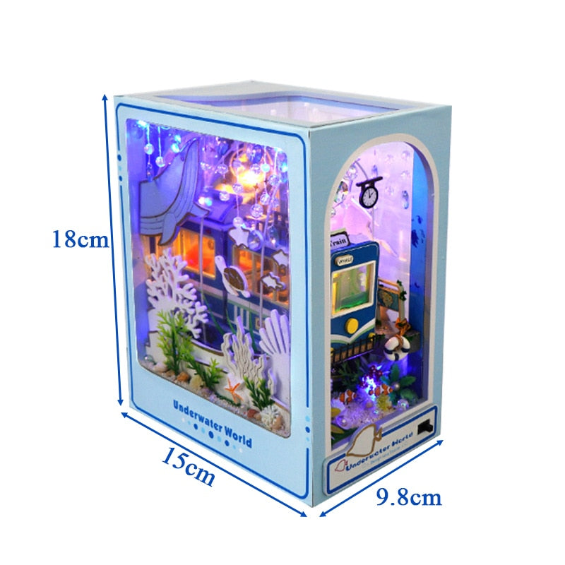 Under Water DIY Book Nook Kit