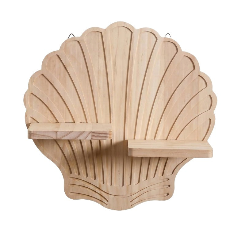 Scallop Shell Wall Shelf